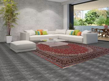 Red Medallion Kashan Turkish Area Rug 10x13