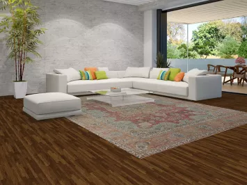 Vintage Wool Tabriz Persian Area Rug 10x13