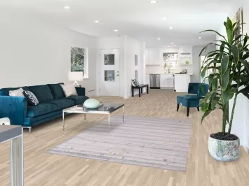 Tribal Striped Gabbeh Indian Area Rug 5x8