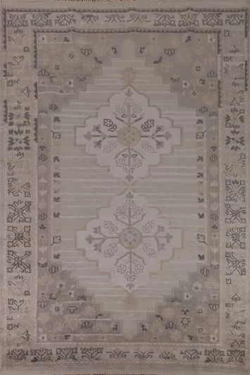 Geometric Heriz Serapi Indian Area Rug 9x12