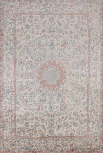 Floral Handmade Abstract Oriental Area Rug 5x8