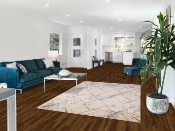 Handmade Wool Abstract Modern Area Rug 5x8