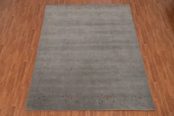 Tribal Wool Gabbeh Indian Area Rug 8x10