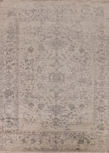 Handmade Wool Heriz Serapi Indian Area Rug 8x10