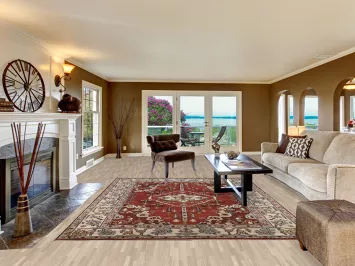 Handmade Wool Tabriz Indian Area Rug 8x10