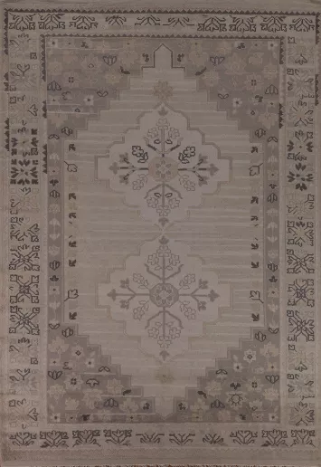 Geometric Heriz Serapi Indian Area Rug 9x12