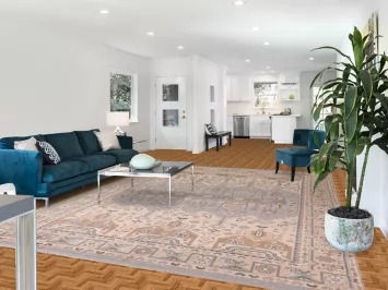 Tribal Geometric Khotan Oriental Area Rug 9x12