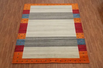 Handmade Gabbeh Oriental Area Rug 8x10