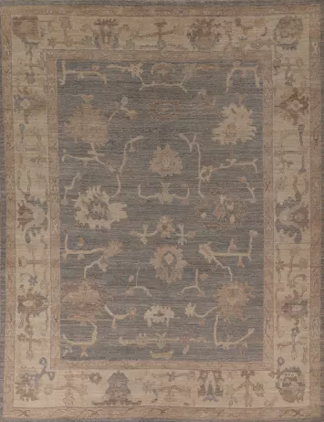 Vegetable Dye Oushak Living Room Area Rug 8x10