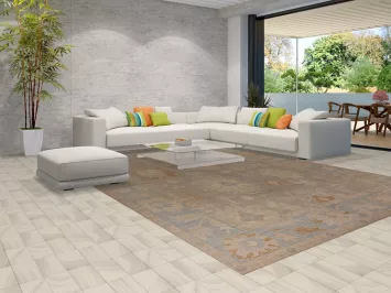 Vegetable Dye Oushak Oriental Large Rug 10x14