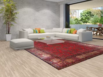 Pre-1900 Vegetable Dye Sarouk Mohajeran Persian Area Rug 10x13