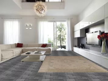 Vintage Wool Tabriz Persian Area Rug 9x13