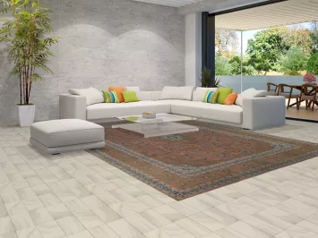 Traditional Floral Mashad Persian Area Rug 10x13