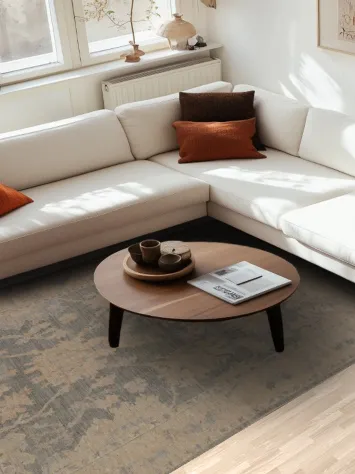 Vegetable Dye Oushak Oriental Area Rug 6x9