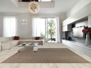 Vegetable Dye Oushak Large Square Rug 12x14