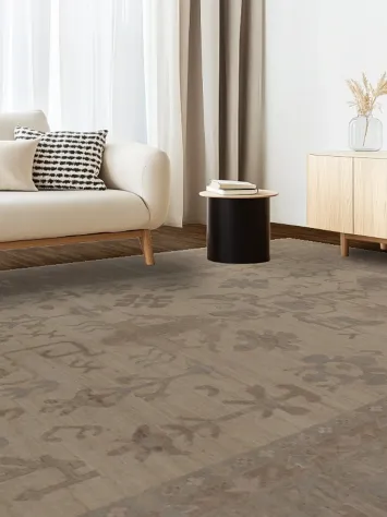 Vegetable Dye Oushak Oriental Large Rug 10x14