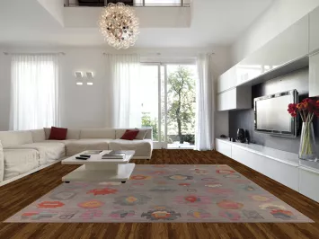 Vegetable Dye Oushak Oriental Large Rug 12x15