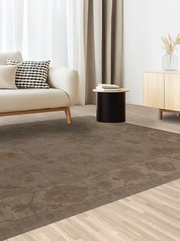 Vegetable Dye Oushak Turkish Area Rug 8x10