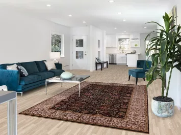 Handmade Black Agra Oriental Area Rug 6x9