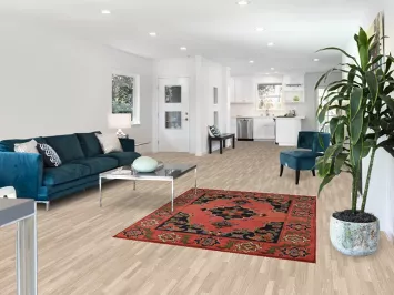 Geometric Wool Anatolian Turkish Rug 5x6