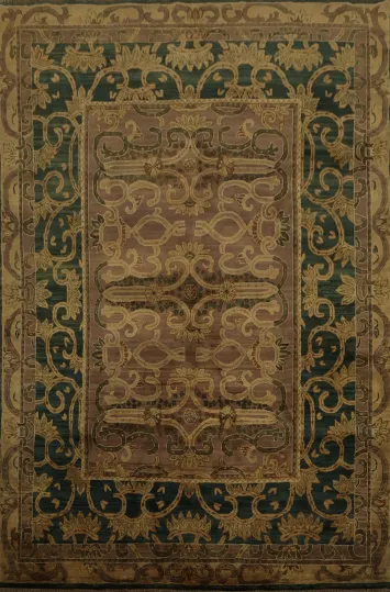 Art & Craft Area Rug 8x10 with Ornate Patterns for Sophisticated Homes