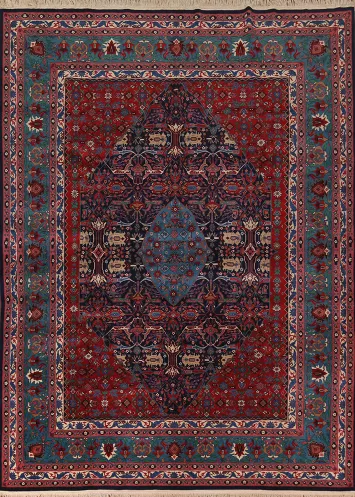 Vegetable Dye Tabriz Chinese Area Rug 9x12