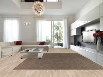 Vegetable Dye Oushak Turkish Large Rug 12x14