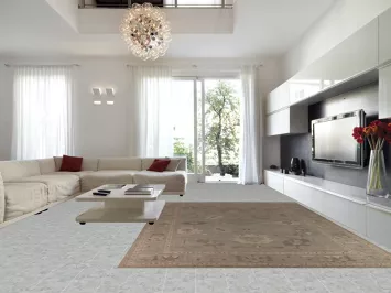 Vegetable Dye Oushak Turkish Large Rug 10x14