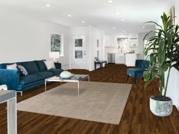 Earth Tone Oushak Vegetable Dye Turkish Area Rug 6x9