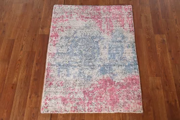 Contemporary Abstract Oriental Rug 2x3