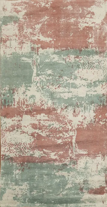 All-Over Abstract Contemporary Accent Rug 3x6