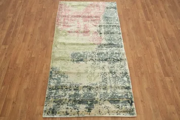 Colorful Abstract Contemporary Rug 3x6