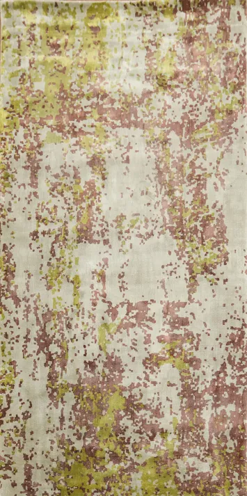 Handmade Abstract Modern Wool Rug 4x8