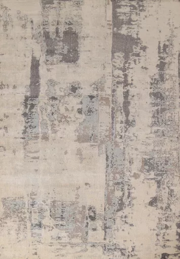 Contemporary Abstract Oriental Area Rug 5x7