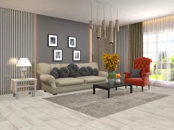 All-Over Handmade Abstract Area Rug 5x8