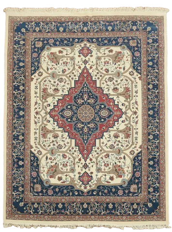 Vegetable Dye Aubusson Chinese Area Rug 9x12