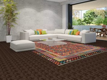 South Western Style Kilim Oriental Area Rug 10x13