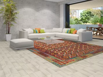 South Western Wool Kilim Oriental Area Rug 10x13