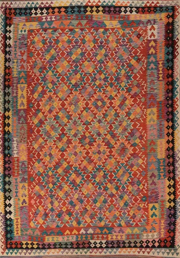 Flat Weave Kilim Oriental Area Rug 8x11