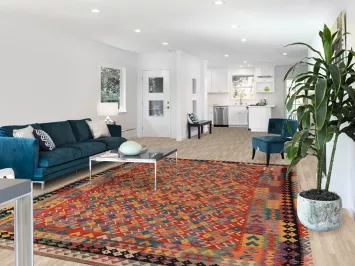 Flat Weave Kilim Oriental Area Rug 8x11