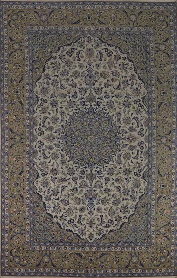 Traditional Kashan Persian Area Rug 8x12