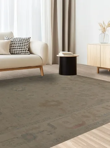 Vegetable Dye Oushak Turkish Area Rug 8x10