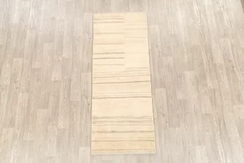 3x7 Zolanvari Gabbeh Shiras Persian Rug Runner