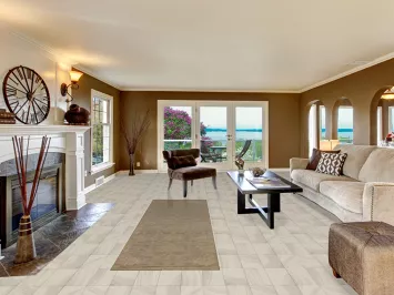 Vegetable Dye Oushak Turkish Runner Rug 3x10