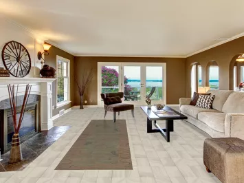 Vegetable Dye Oushak Turkish Runner Rug 3x12