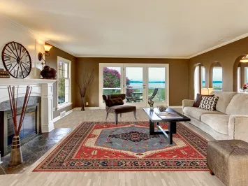 Vegetable Dye Sultanabad Oriental Area Rug 9x12