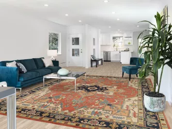 Vegetable Dye Heriz Serapi Oriental Area Rug 9x12