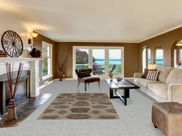 Vegetable Dye Gabbeh Oriental Area Rug 5x8