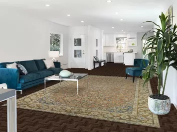 Traditional Floral Najafabad Persian Area Rug 8x12