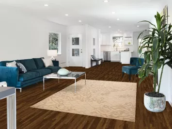 All-Over Wool Moroccan Oriental Area Rug 5x8